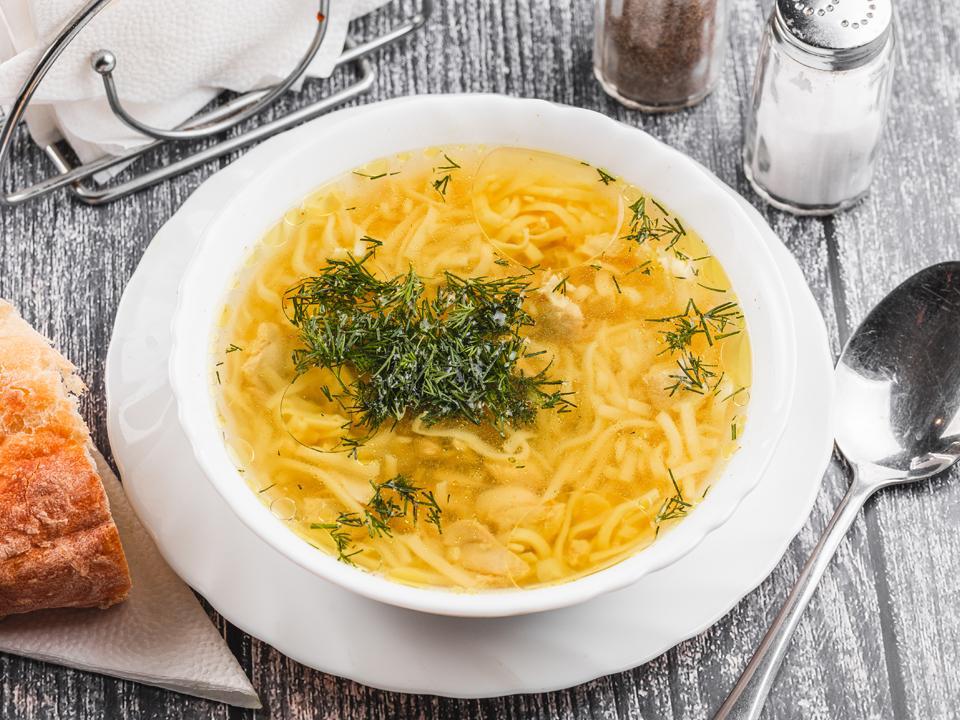 Лапша куриная домашняя